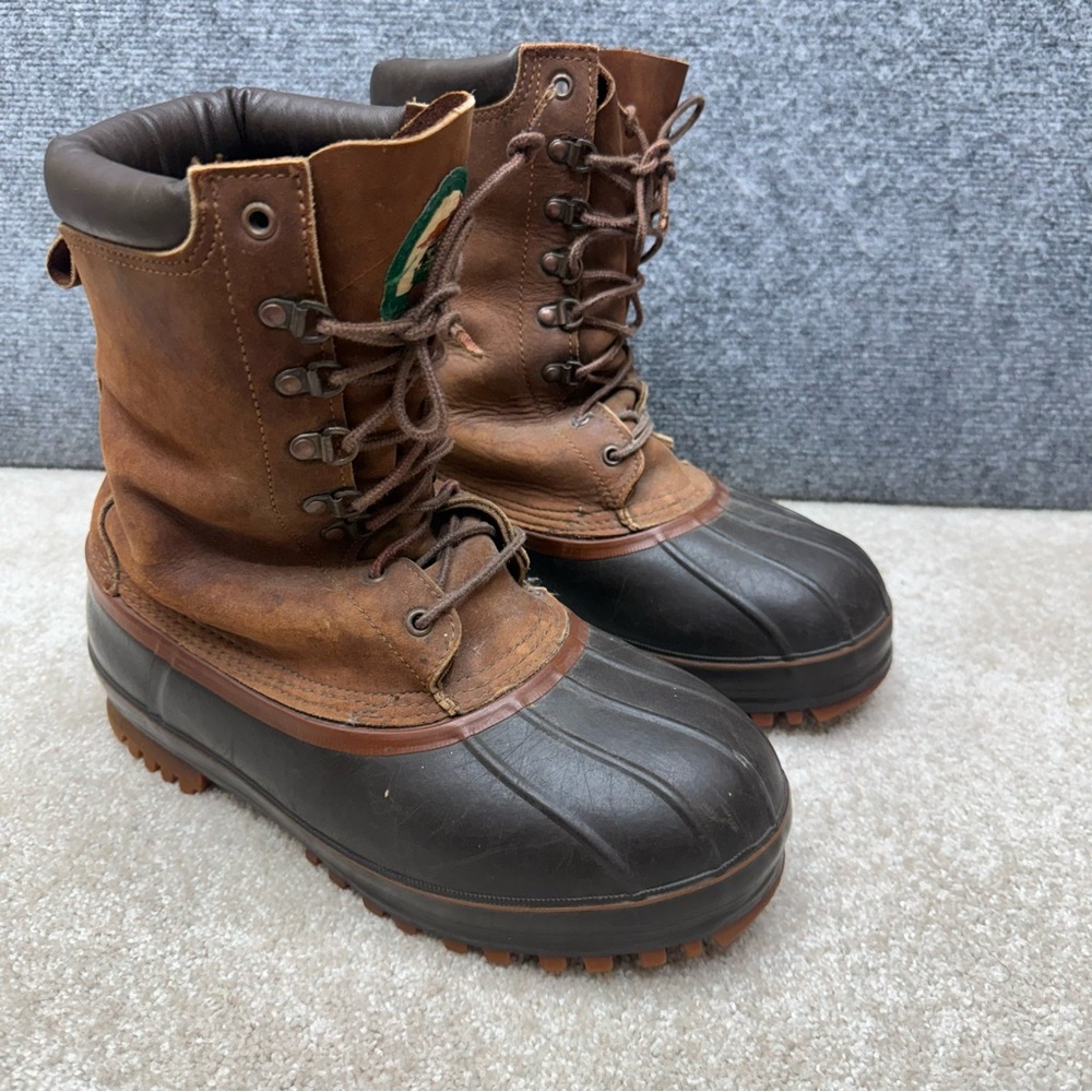 Vintage Red Wing Irish Setter‎ Duck well worn Boots Mens size 8